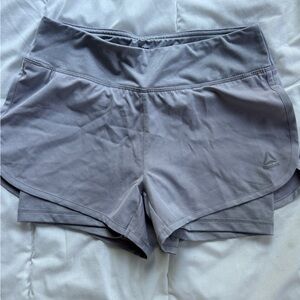 Reebok Intensity 2-1 Lined Shorts Size Extra Small‎ EUC